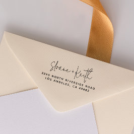 Returadress Modern Minimalistisk skrift par Självfärgande Stämpel