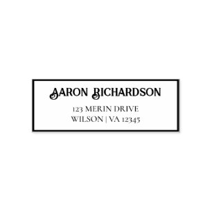 Returadress Självbläckande stämpel