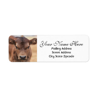 Returadressen Adsible Brown Calf Returadress Etikett