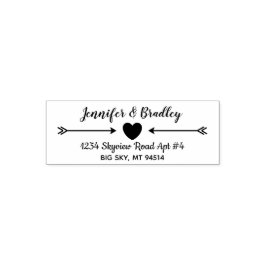 Returadressen Anpassat namn för Black Bläck Självfärgande Stämpel