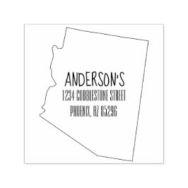 Returadressen Arizona State Självfärgande Stämpel