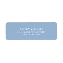 Returadressen Bröllop i Medelhavsområdet