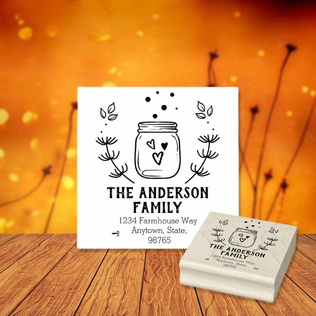 RETURADRESSEN BURK i Stämpel (Skapare uppladdad)