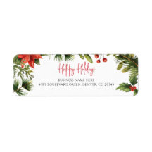 Returadressen Business Namn Mistletoe Jul