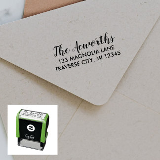 Returadressen Family Finare Självfärgande Stämpel