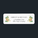 Returadressen för Blommigt av elegant med Medelhav Returadress Etikett<br><div class="desc">Välkomna gästerna i stil med Eleganten Blommigt Lemon Return-adressetiketten. Med fantastiska färska citroner, taupe och dammig rosa ros och en liten bit citrusgrey, inspirerade den här Amalfi Kusten till en typisk elegans med modern dragningskraft - perfekt för att välkomna din familj och dina vänner till en oförglömlig möhippa. Förbered dig...</div>