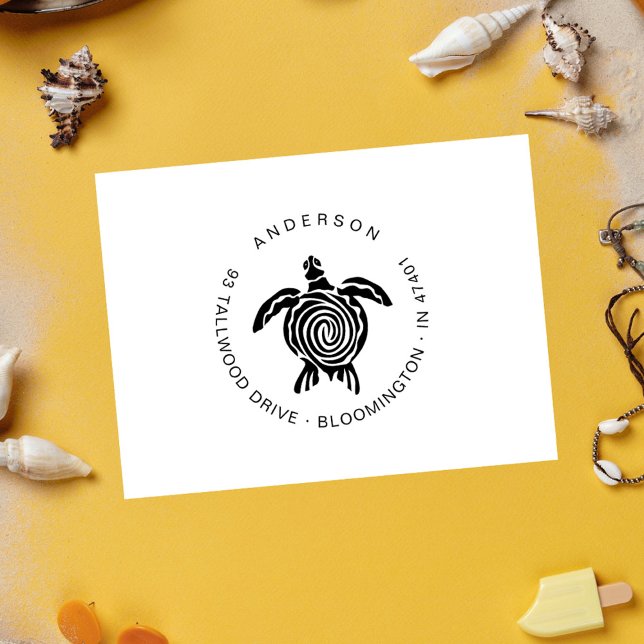 Returadressen för den moderna tropiska Anpassnings Stämpel (Skapare uppladdad)