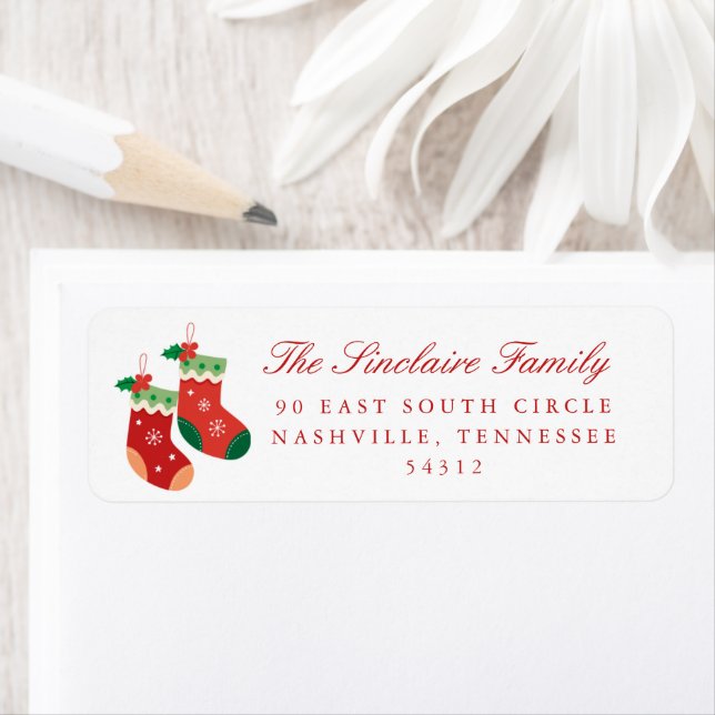 Returadressen för julinventering returadress etikett (Insitu)
