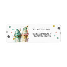 Returadressen Ice Cream Gender Reveal Party
