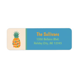 Returadressen Julananas Returadress Etikett