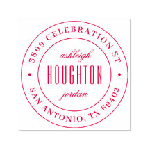 Returadressen Klassiskt runda skript Namn