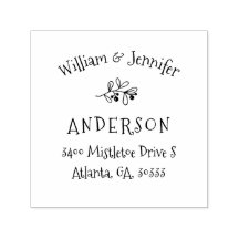 Returadressen Mistletoe Jul