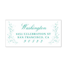 Returadressen Namn för elegant i skriptfamiljen