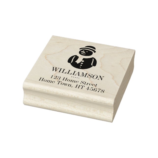 Returadressen Namn i familjen Helgdag Stämpel (Stämpel)