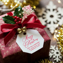 Returadressen Red Romantic God jul Script