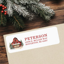 Returadressen Rustic jul Barn