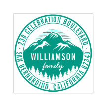 Returadressen Rustic Round i Gräs och Träd