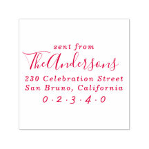 Returadressen Skickad från Anpassningsbarna  i Nam