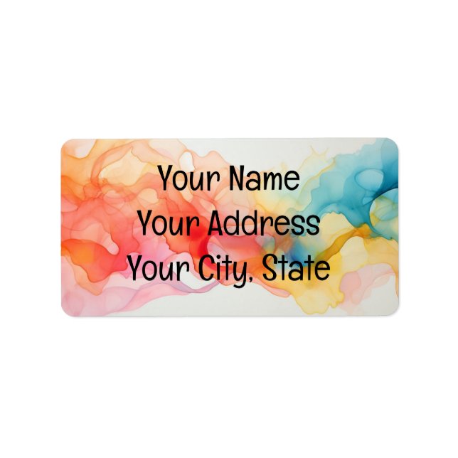 Returadressetikett Adressetikett (Framsidan)