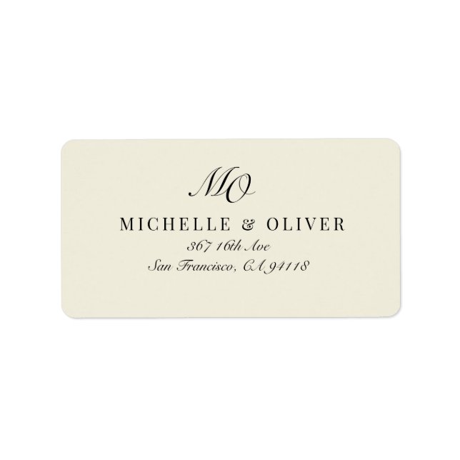 Returadressetikett Adressetikett (Framsidan)