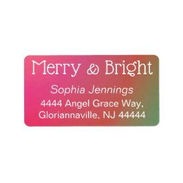 Returadressetikett Adressetikett