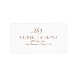 Returadressetikett Adressetikett