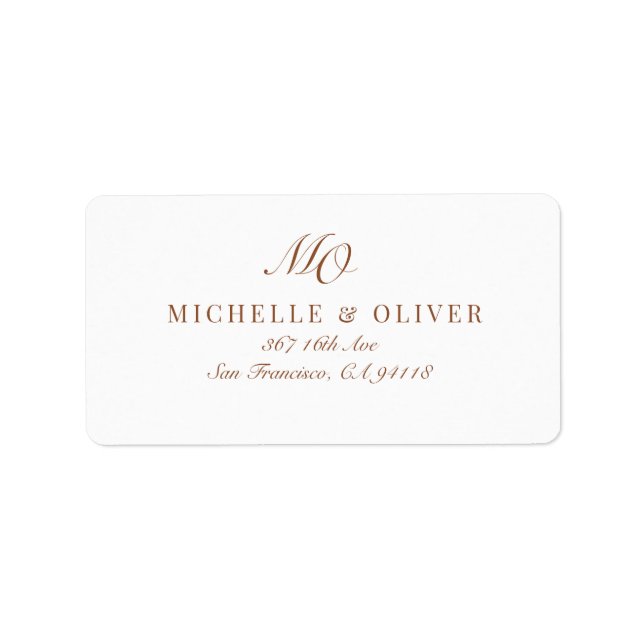 Returadressetikett Adressetikett (Framsidan)