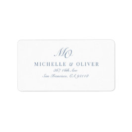 Returadressetikett Adressetikett