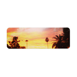 Returadressetikett Arizona Sunset Returadress Etikett