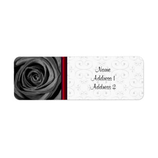Returadressetikett Black Ro Returadress Etikett