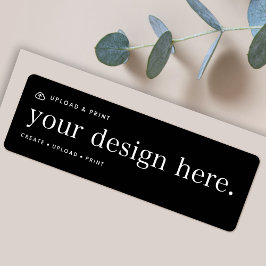 Returadressetikett din designöverföring returadress etikett