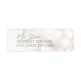 Returadressetikett för Cherry Blommar Returadress Etikett