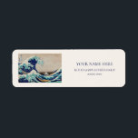 RETURADRESSETIKETT: HOKUSAI: WAVE RETURADRESS ETIKETT<br><div class="desc">RETURADRESSETIKETT: HOKUSAI : UKIYO SKRIV UT: WAVE</div>