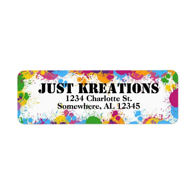 Returadressetikett Returadress Etikett (Framsidan)