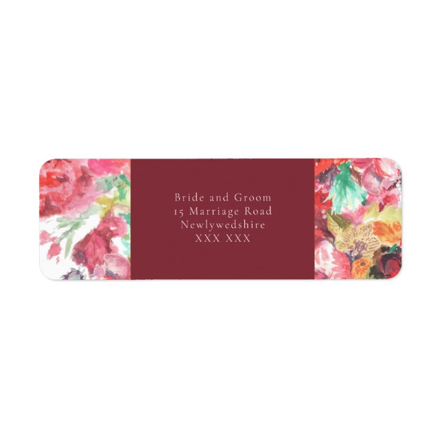 Returadressetikett Returadress Etikett (Framsidan)