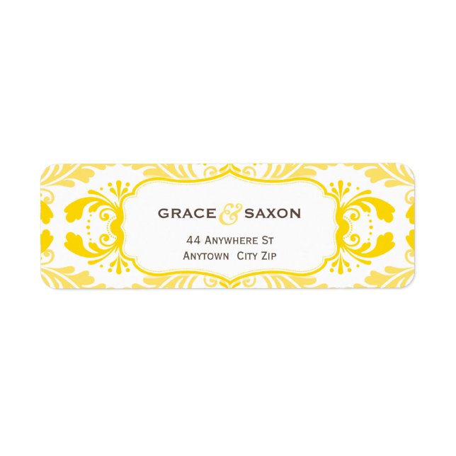 RETURADRESSETIKETT: savvy 1L Returadress Etikett (Framsidan)