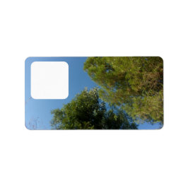 Returadressetikett stil och design adressetikett