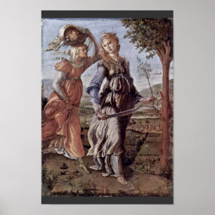 Returen av Judith till Bethulia vid Botticelli Poster