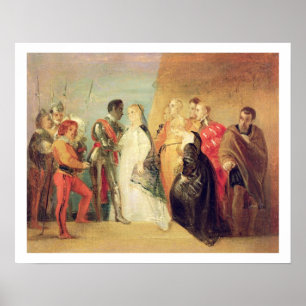 Returen av Othello, agerar II, plats ii från 'Oth Poster
