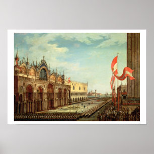 Returen av Stet Mark gå i skaror till Venedig Poster