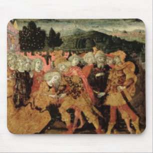 Returen av Ulysses, cassonepanel, Sienese Musmatta
