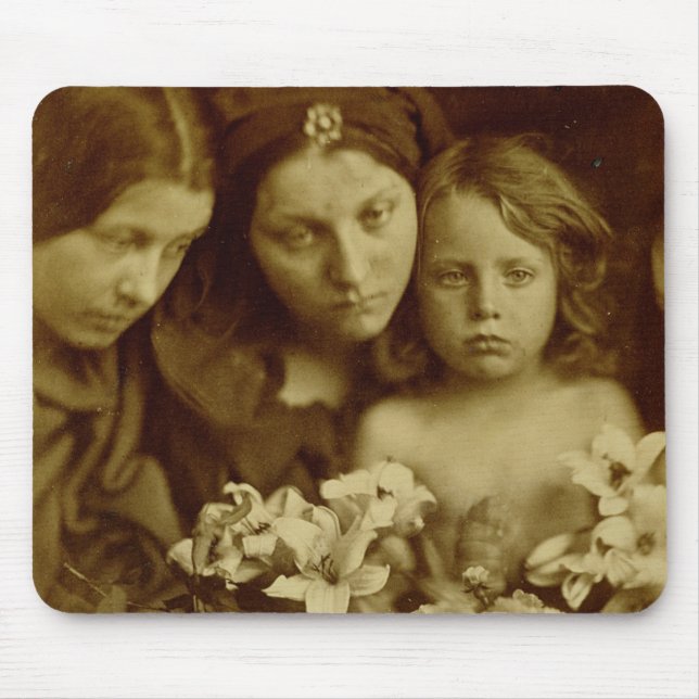 Returen efter tre dagar, c.1865 (sepiafotoet) musmatta (Framsidan)