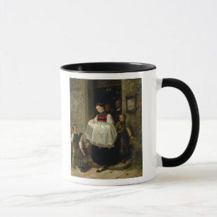 Returen från christeningen mugg