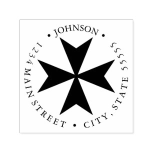 Returetikett för maltesiska Kor Självfärgande Stämpel