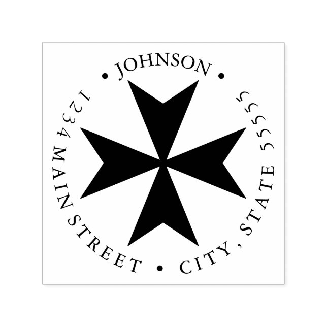 Returetikett för maltesiska Kor Självfärgande Stämpel (Design)