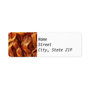 Returetiketter - Bacon Returadress Etikett