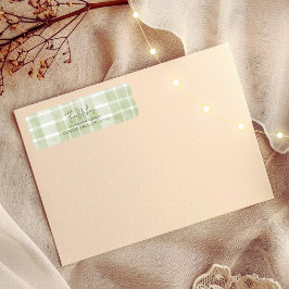 Returetiketter för julkort | Olive Play Returadress Etikett