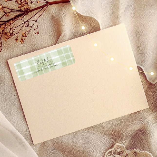 Returetiketter för julkort | Olive Play Returadress Etikett (Skapare uppladdad)