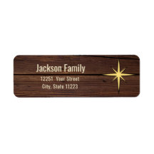 Returetiketter för julstjärnan Land