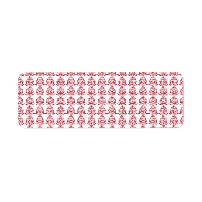Returetiketter för personlig för Brev Returadress Etikett (Framsidan)